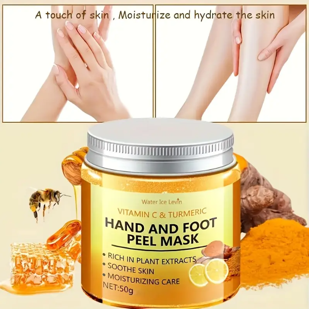 Turmeric Hand and Foot Peel-Off Mask